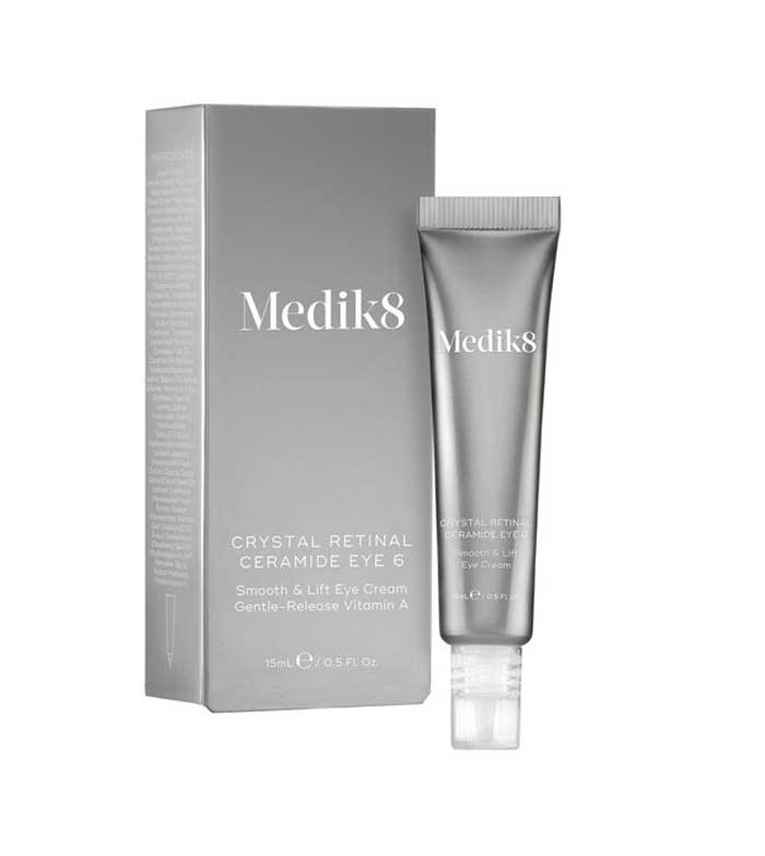 Medik8 - *Crystal Retinal* - Creme de contorno de olhos antienvelhecimento com Retinal e Vitamina A Ceramide Eye 6