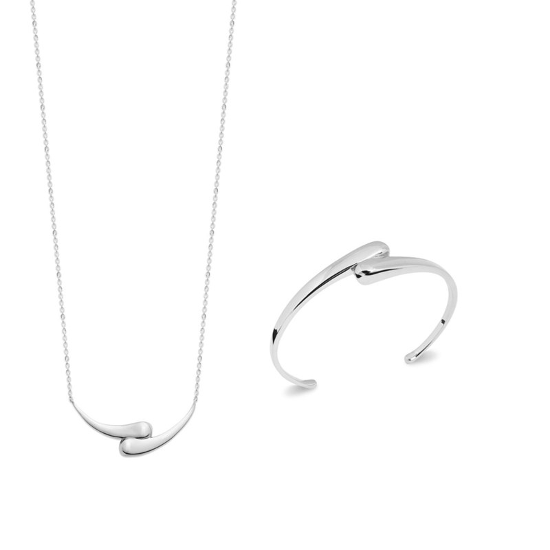 Collier Femme - Argent 925 - Longueur : 45 cm