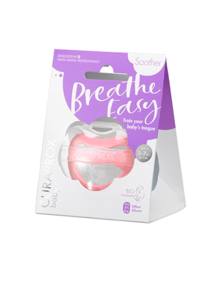 CURAPROX baby Schnuller<br>1 Stück, Gr2, pink single
