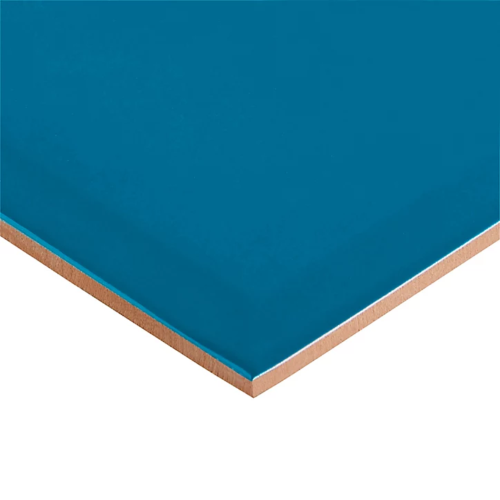 Carrelage mural bleu 10x20cm Trentie