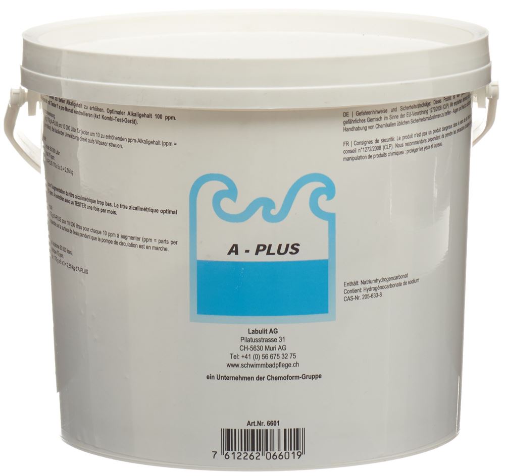 A PLUS Alkaligehalt<br>3 kg, Pulver