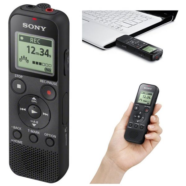 Sony Dictafone ICD-PX370 4GB