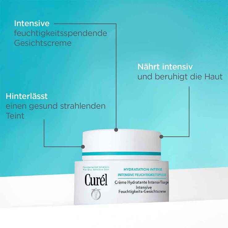 Curel intensive Feuchtigkeits-Gesichtscreme, 40 g