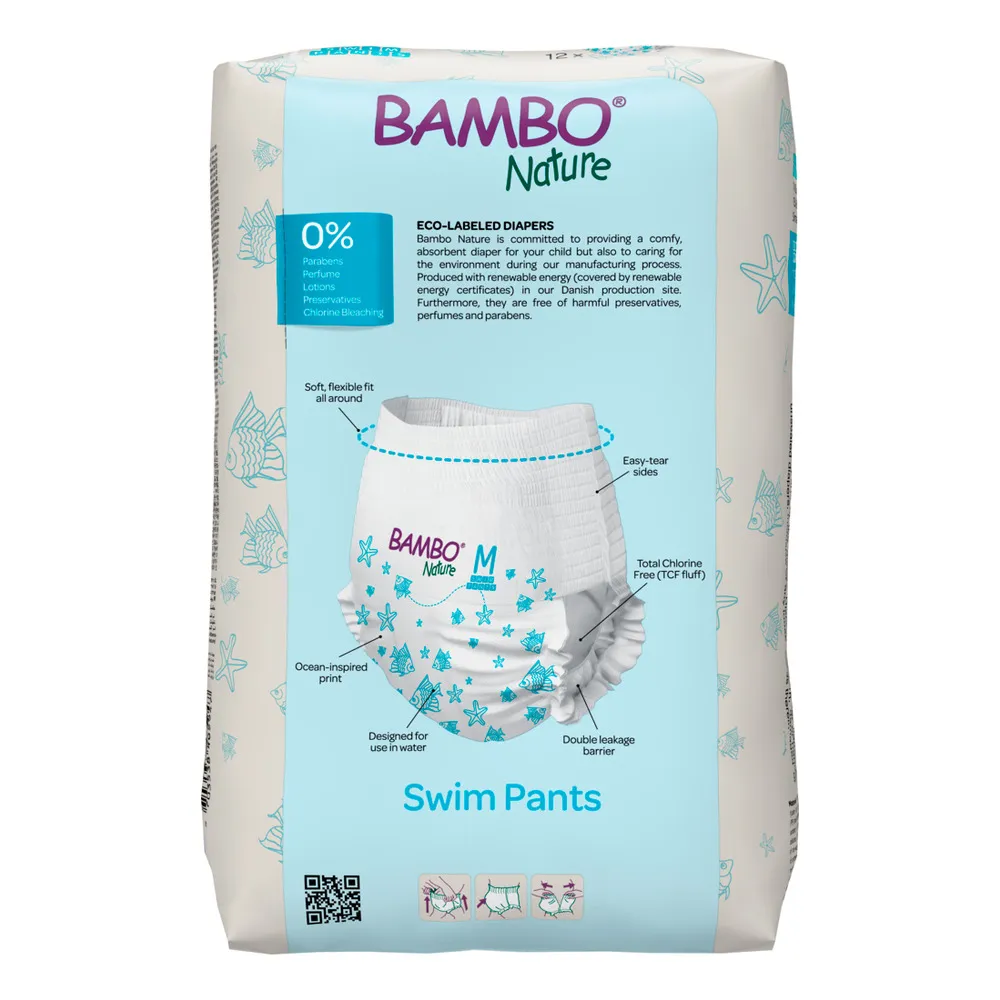 Bambo Nature Svømmeble M 12  kg - 12 stk.