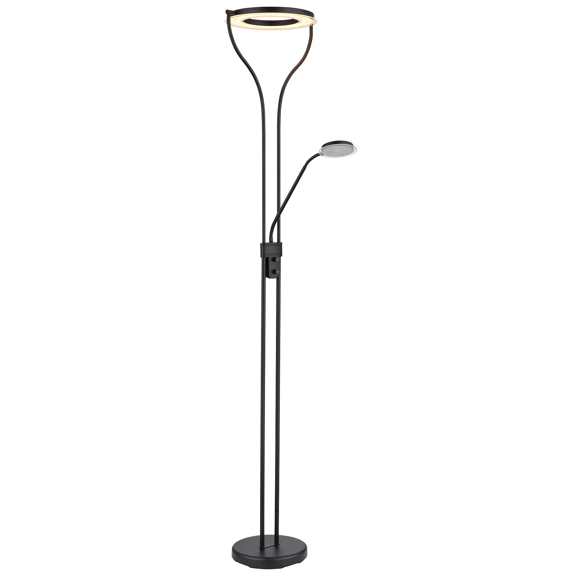 LED-Fluter - schwarz - dimmbar - 194 cm