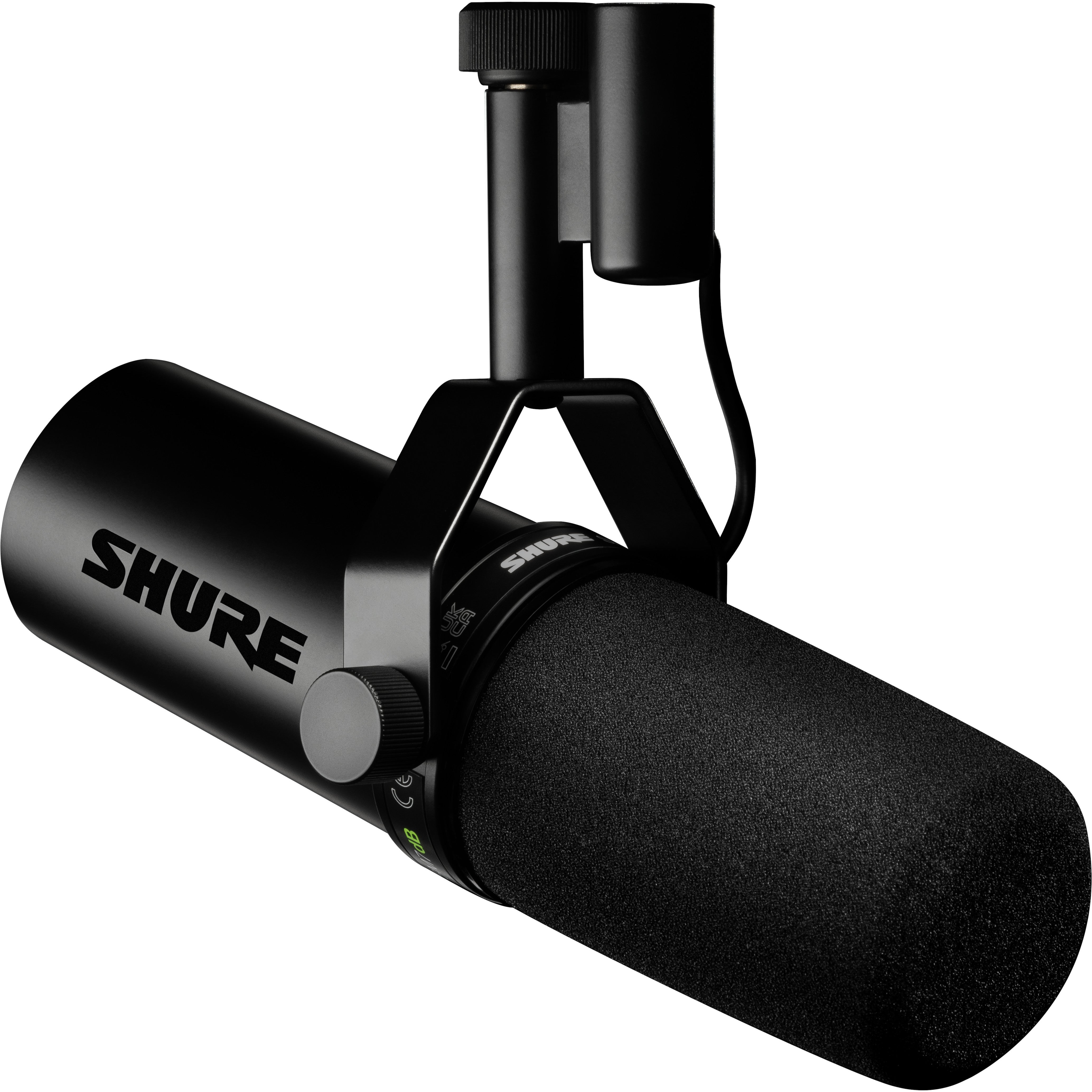 Shure SM7dB met Innox IVA08 XLR broadcasting statief