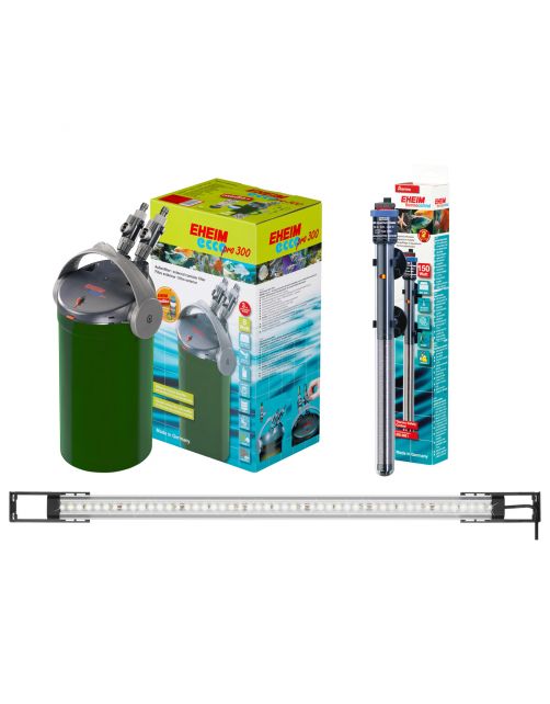 Eheim Set Vivaline 240 Led - Aquariumset - 121x41x124 cm Wit