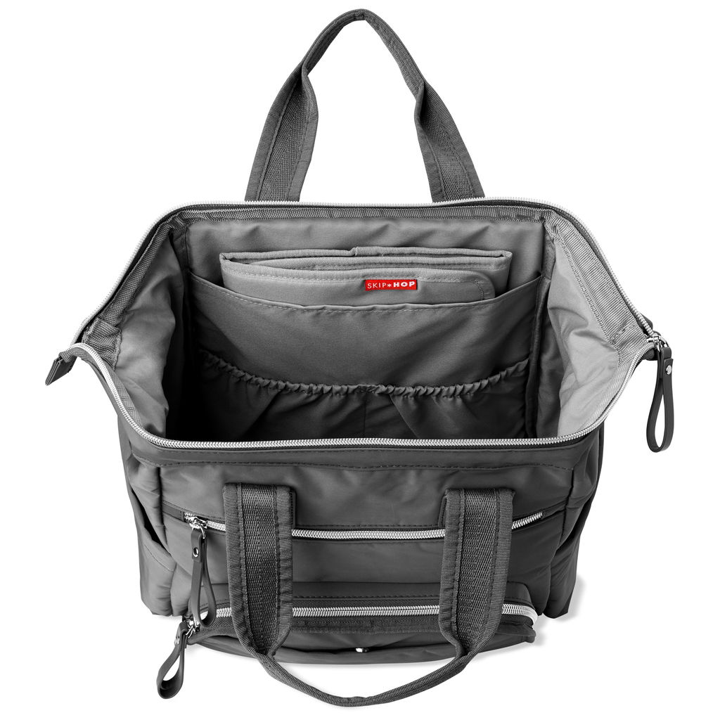 Skip HopSkip Hop   Main Frame Wide Open Wickelrucksack anthrazit