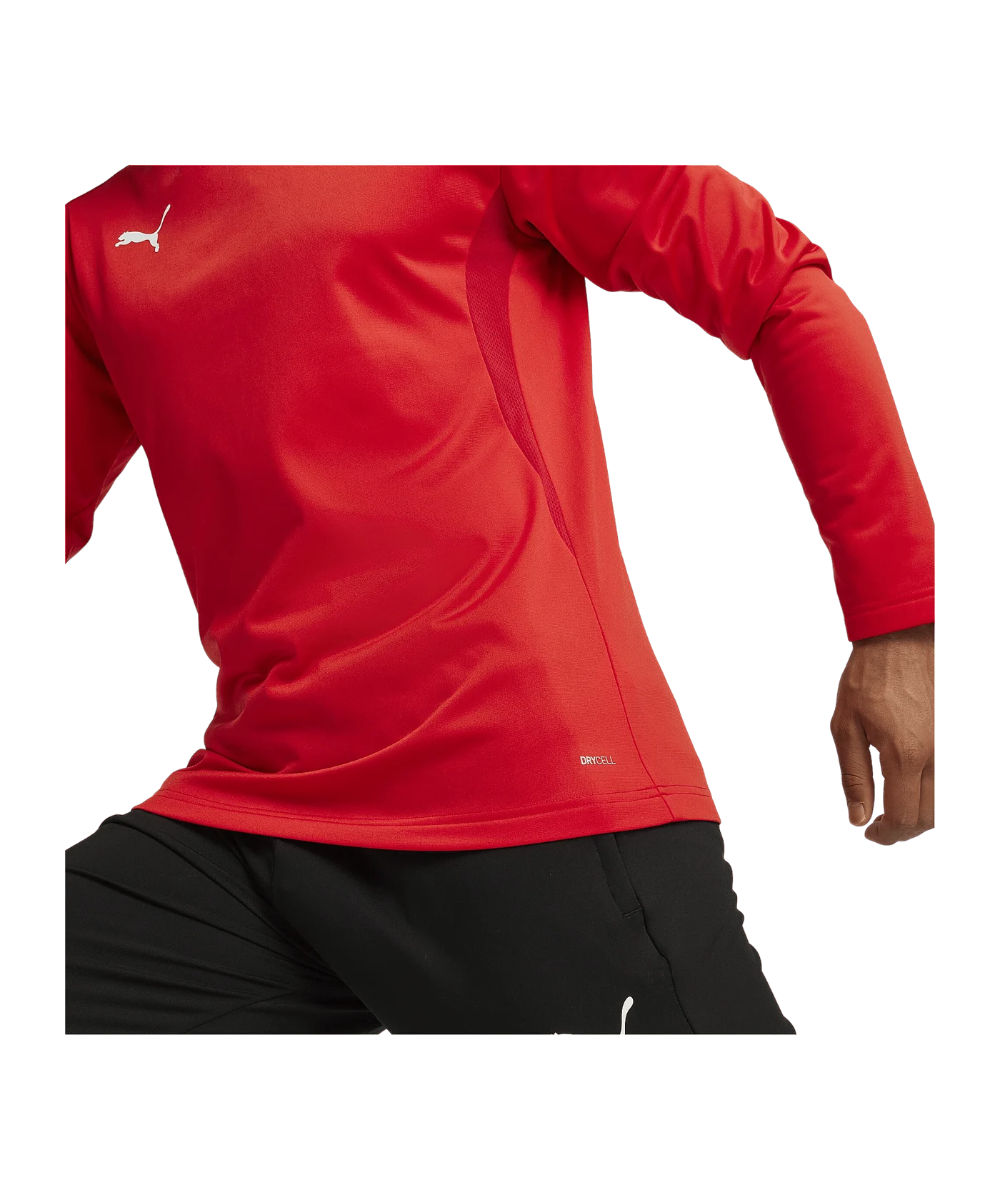PUMA teamGOAL Training Sweatshirt Rot F01
