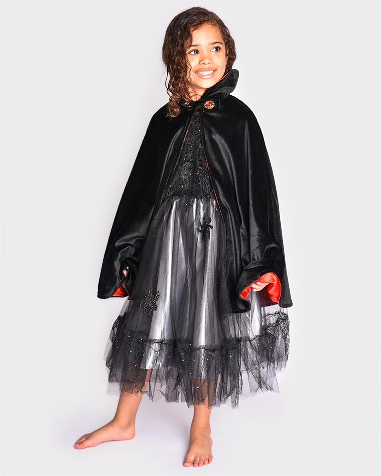 Den Goda Fen - Deluxe Vampire Cape (110-116 cm) (F77620)