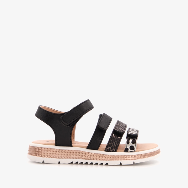 Blue Box meisjes sandalen zwart