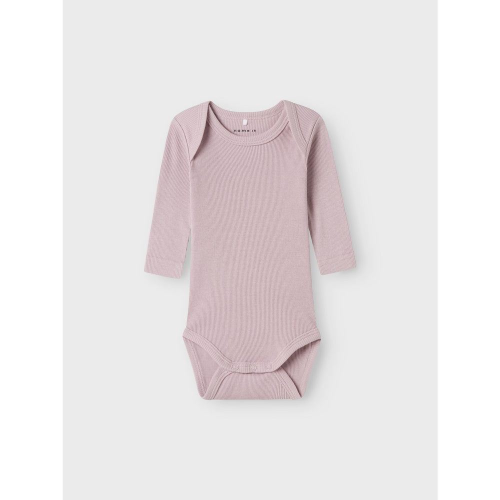 Køb Name It Keepsake Lilac Body 3-pak Solid Rib