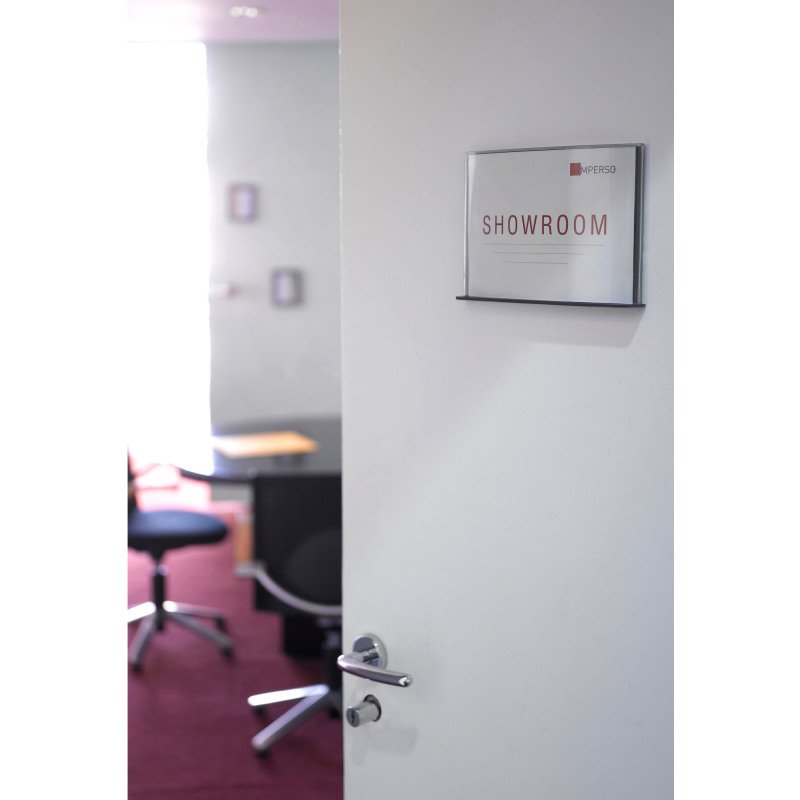 Plaque de signalisation 3 en 1 - format 15,5 x 21,5 cm