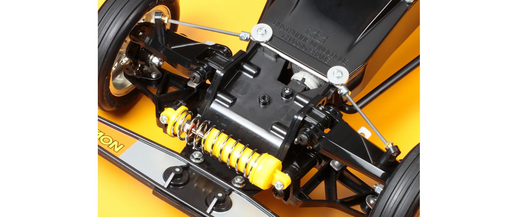 Buggy Novafox 2WD Bausatz, 1:10<br>Neuauflage des Buggy-Klassikers von 1985