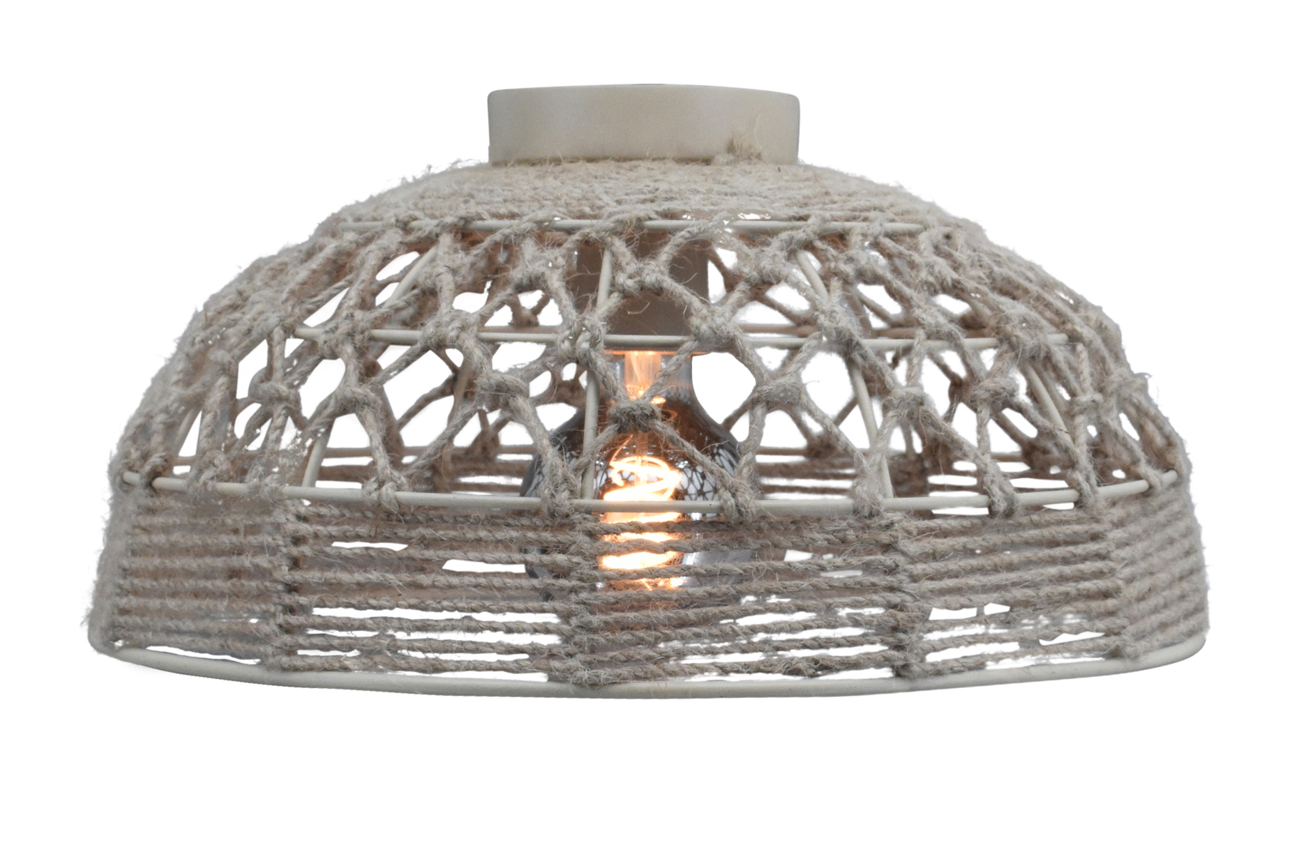Wand / plafondlamp Noah small naturel