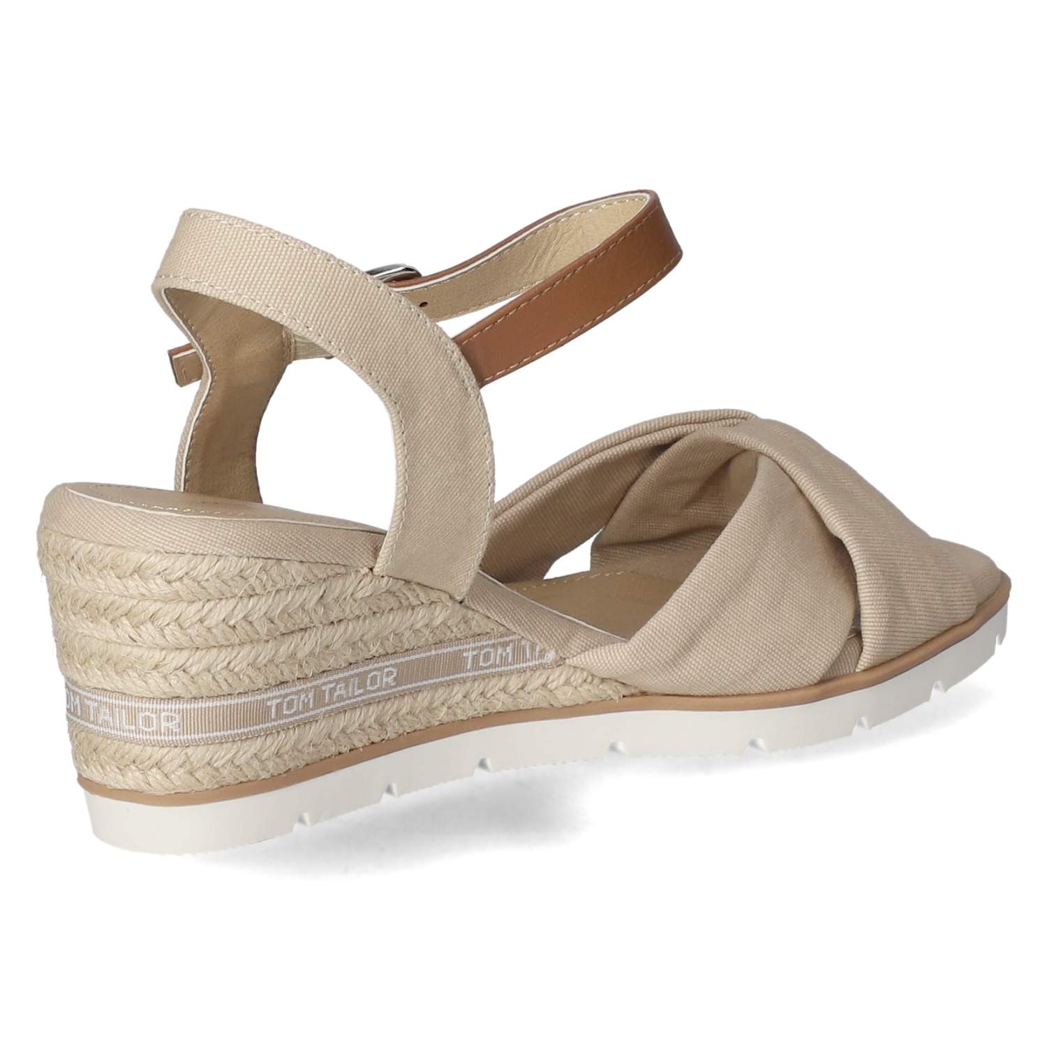 Tom Tailor Keilsandaletten - sand