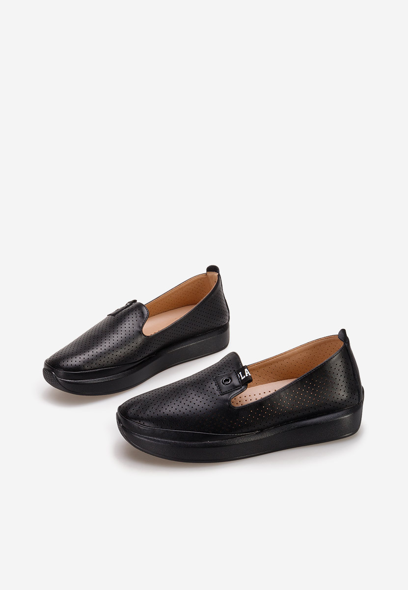 Chaussures casual femme noirs Evadea