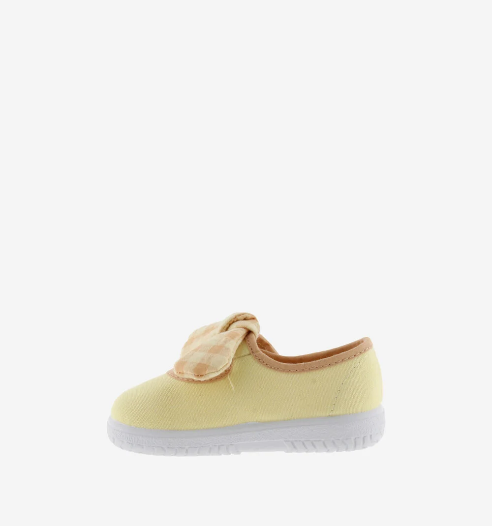 OJALÁ FOULARD VICHY Babies lazo carreaux pour fille AMARILLO