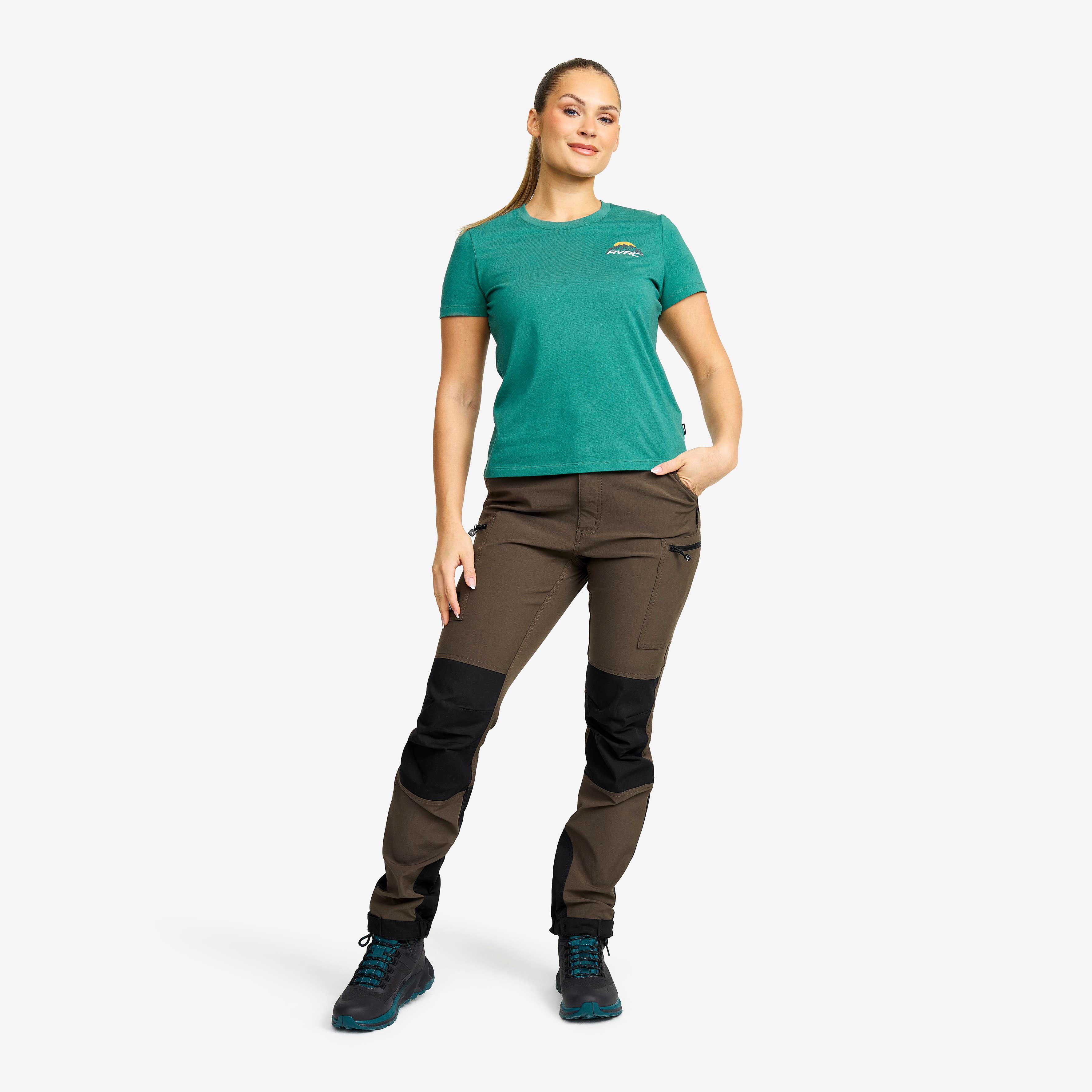 Easy Mountain Slim Fit T-shirt Dame North Sea