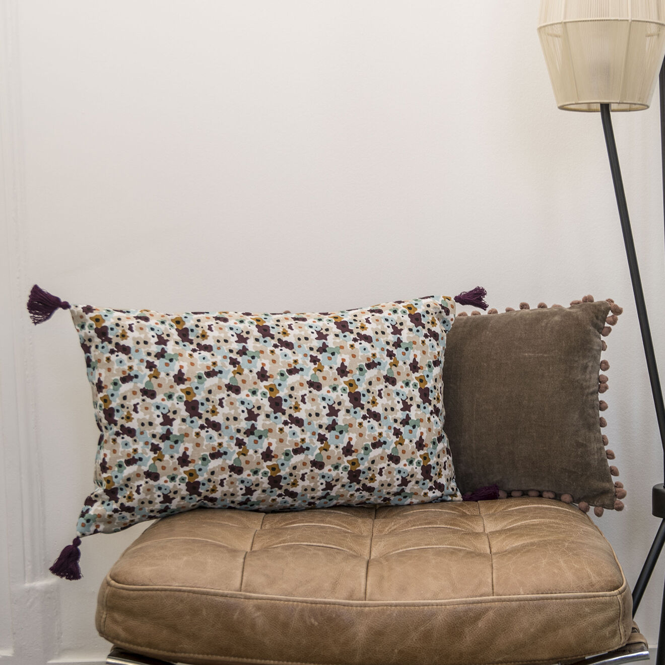 Febronie Home Housse de coussin Liberty chianti - 50x30 cm
