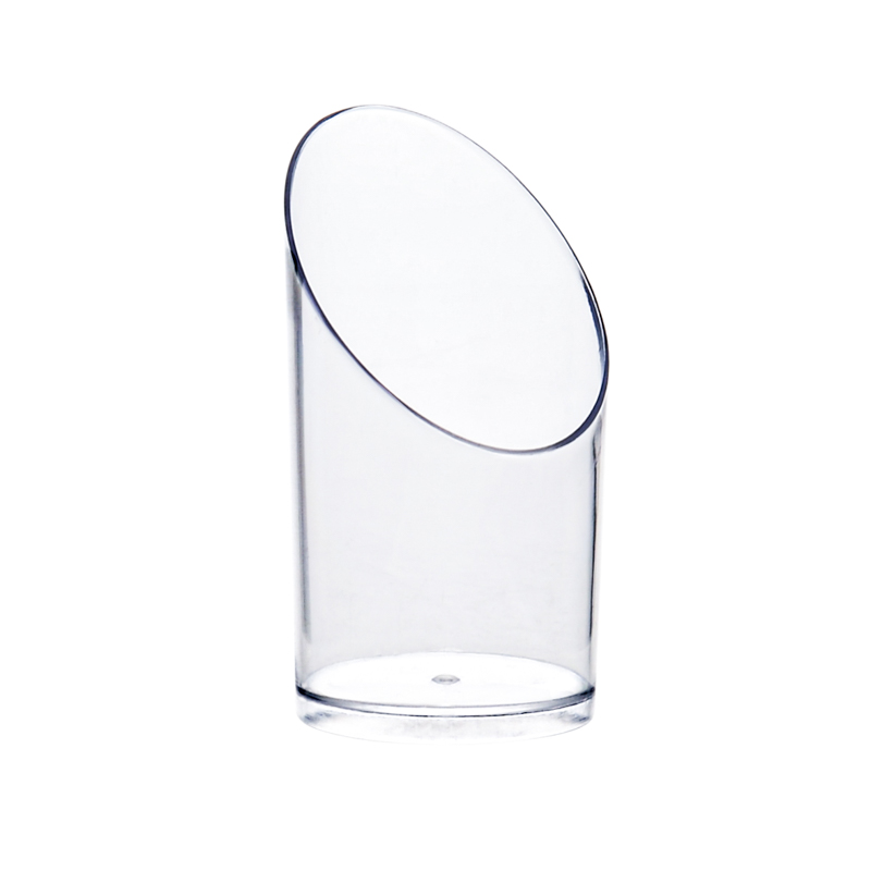 Lot de 10 verrines 'Bamboo' transparentes