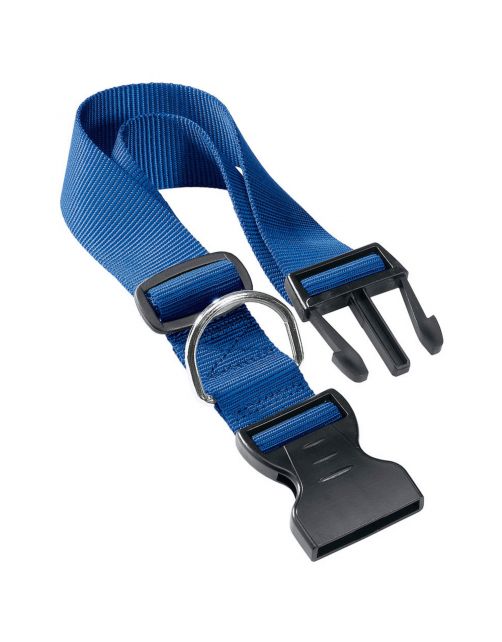 Adori Klikhalsband Nylon Blauw - Hondenhalsband
