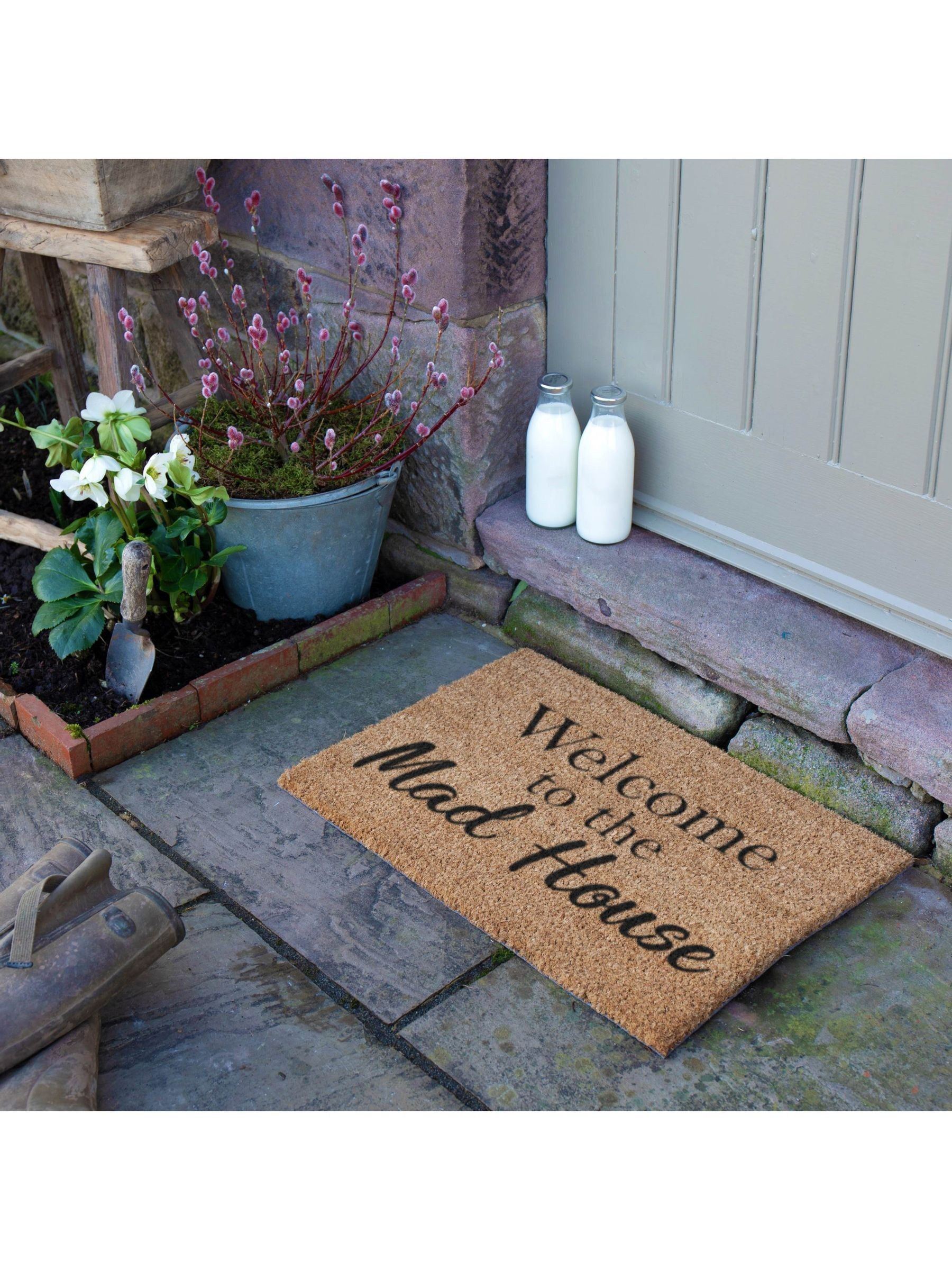 Artsy Mats 'Welcome To The Mad House' deurmat