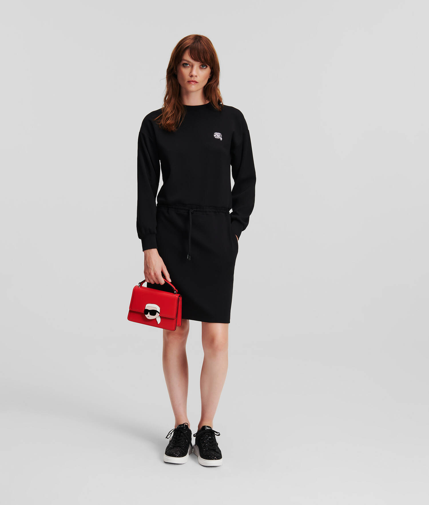ROBE SWEAT À PAILLETTES K/IKONIK