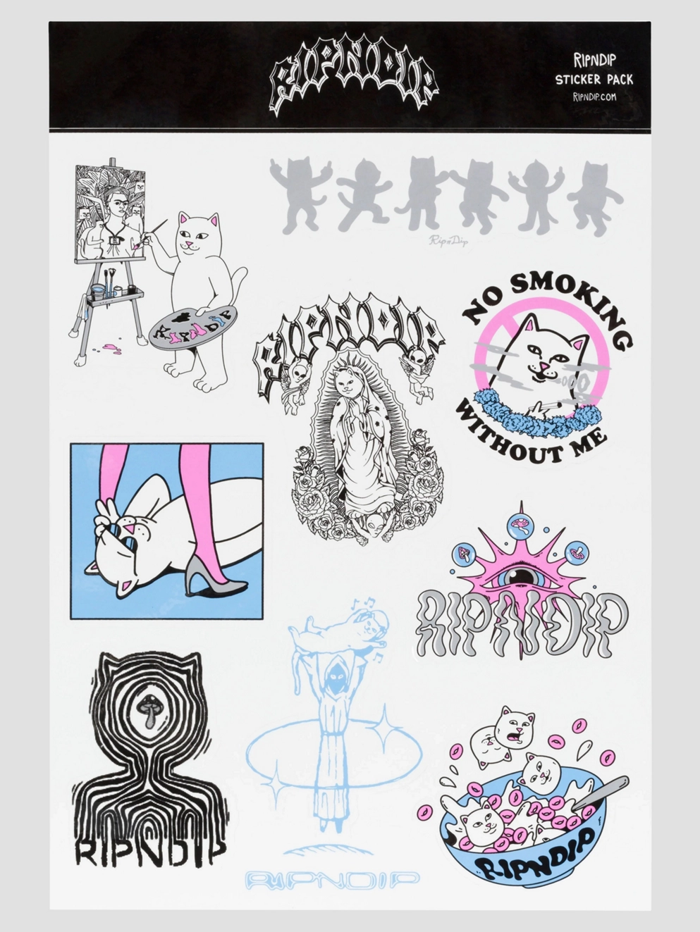 RIPNDIP Mother Nerm Sticker multi
