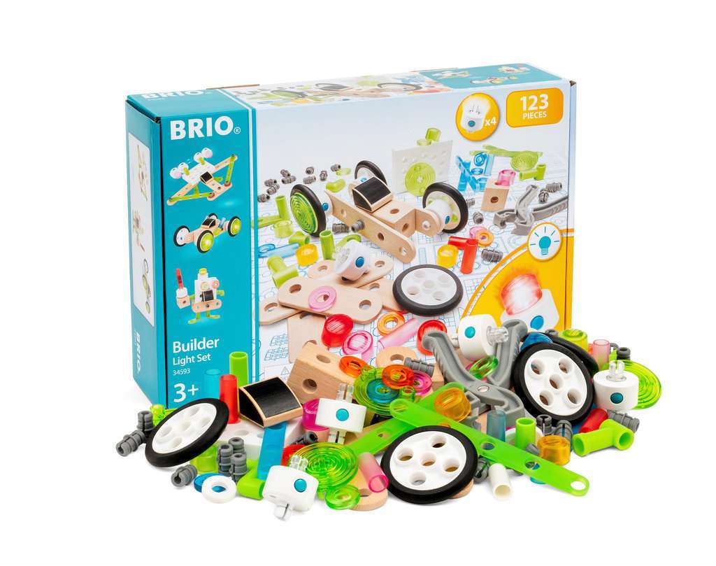 BRIO Spiel Builder Licht-Konstruktionsset, 120tlg