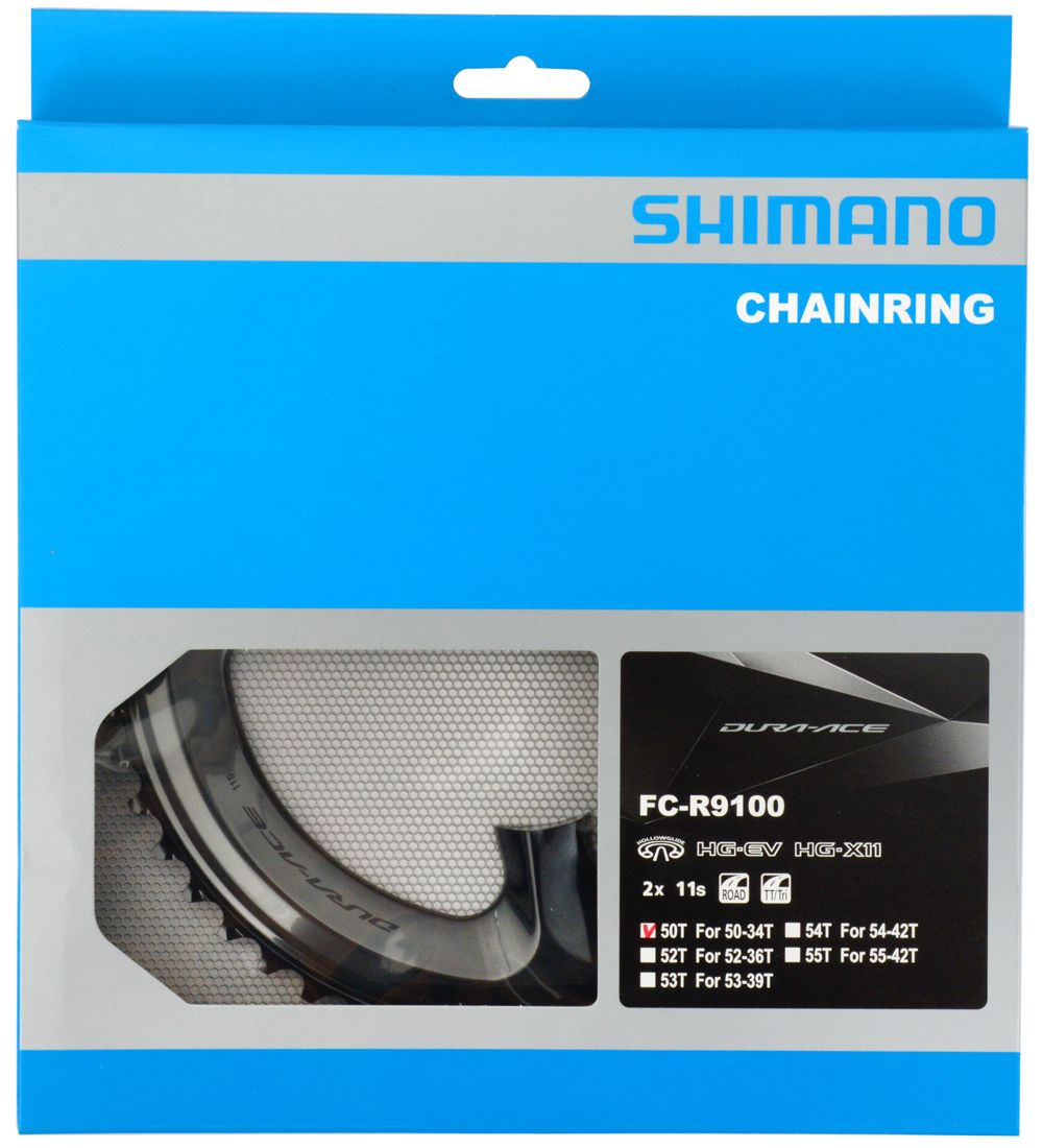 Shimano DURA ACE Kettenblatt für FC-R9100 50/34 Zähne kaufen | Bike-Discount