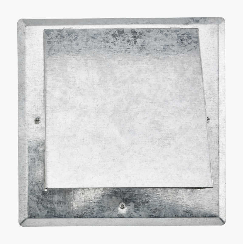 Ventilasjonsgitter, stusstilkobling, stormkappe, 100 mm