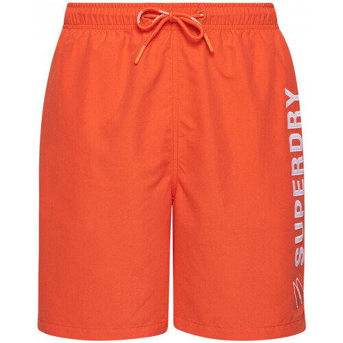 Superdry - Code applque 19inch Naranja