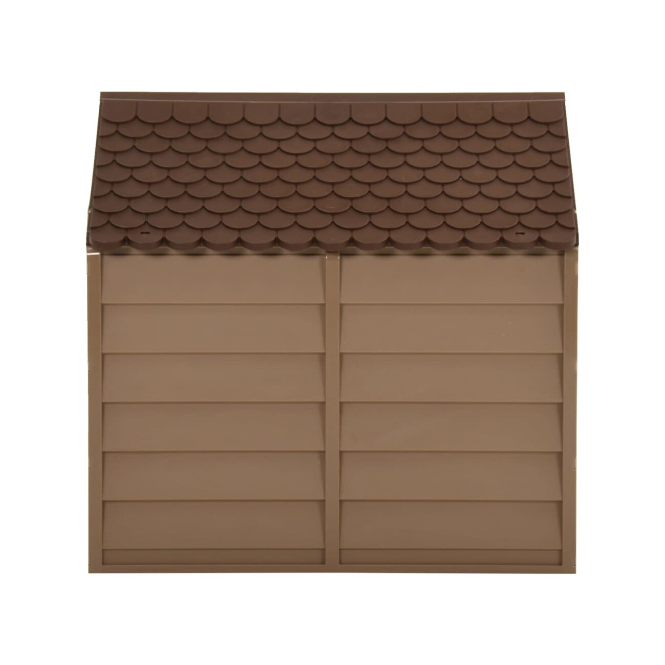 VidaXL Hundehütte Braun PP Hundehaus Hundehöhle Hundebox 71 cm, 71,5 cm, 68 cm