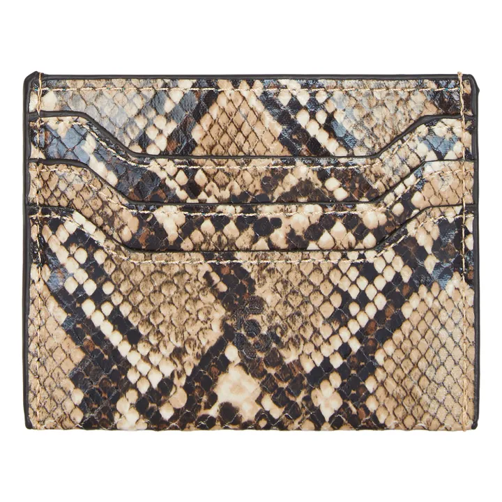 Becksöndergaard Porte Carte Naga Façon Serpent | Beige
