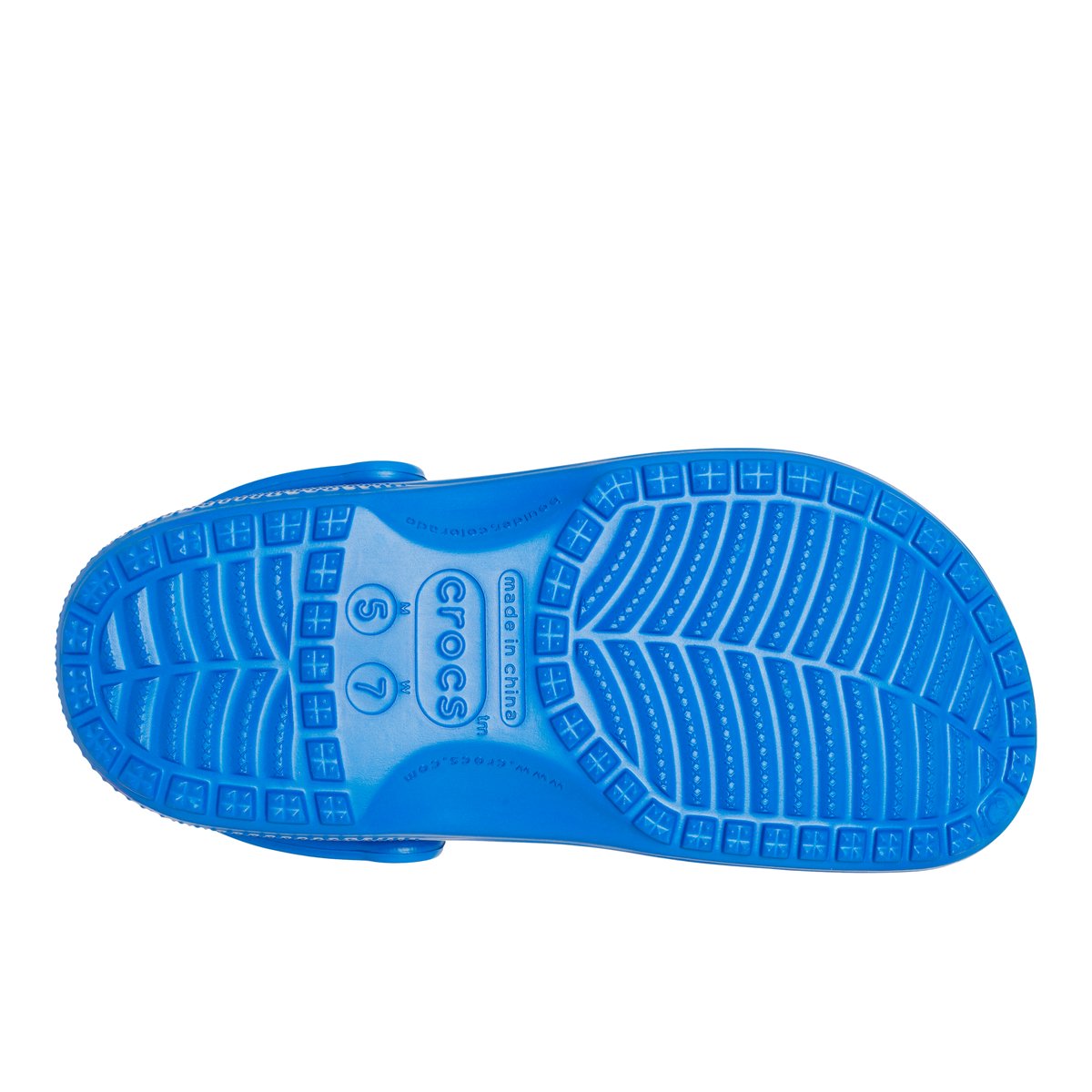CROCS-Classic-m-Sabot d'eau - Talon plat - Bleu Vif