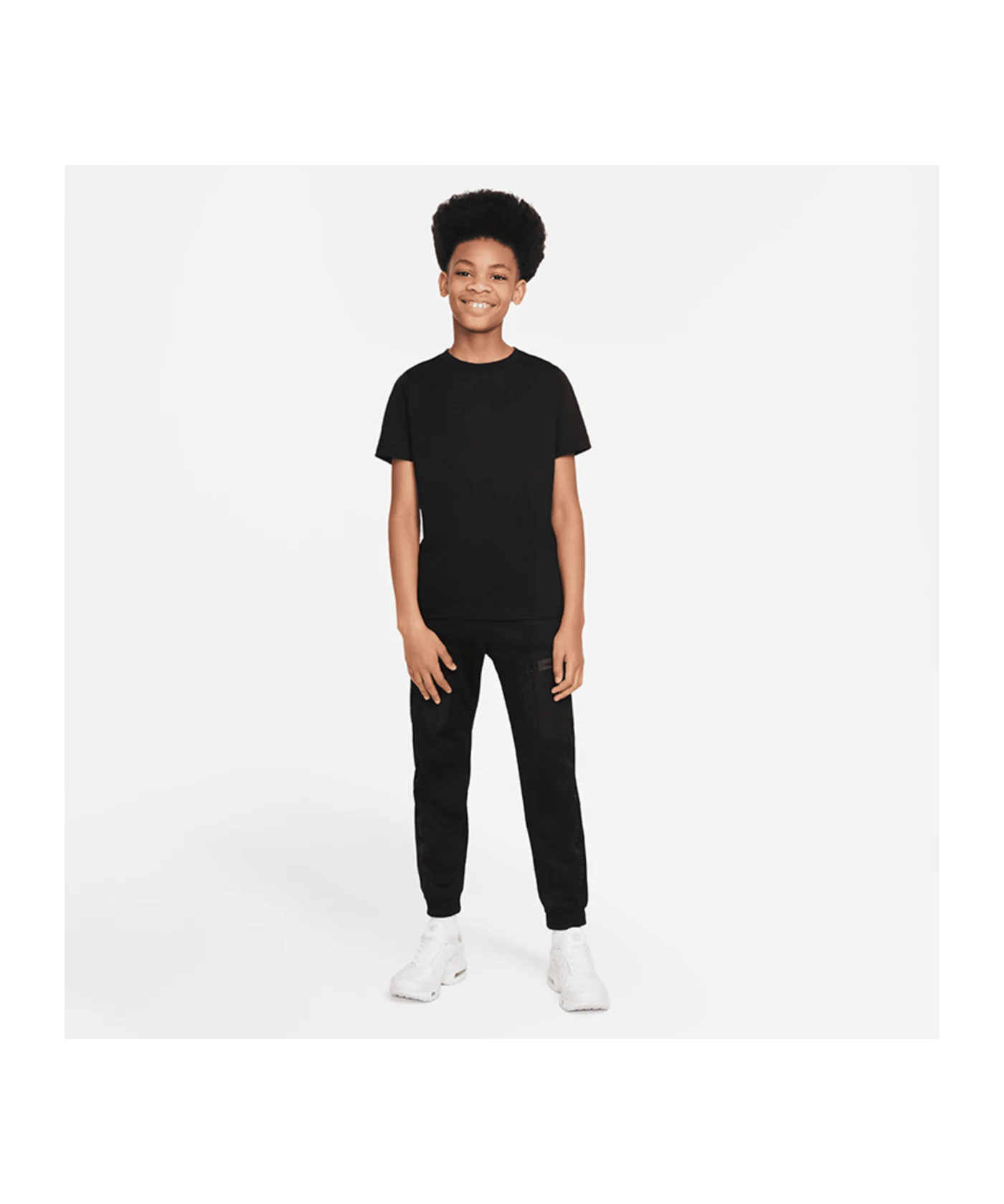 Nike Park 20 T-Shirt Kids Schwarz Weiss F010