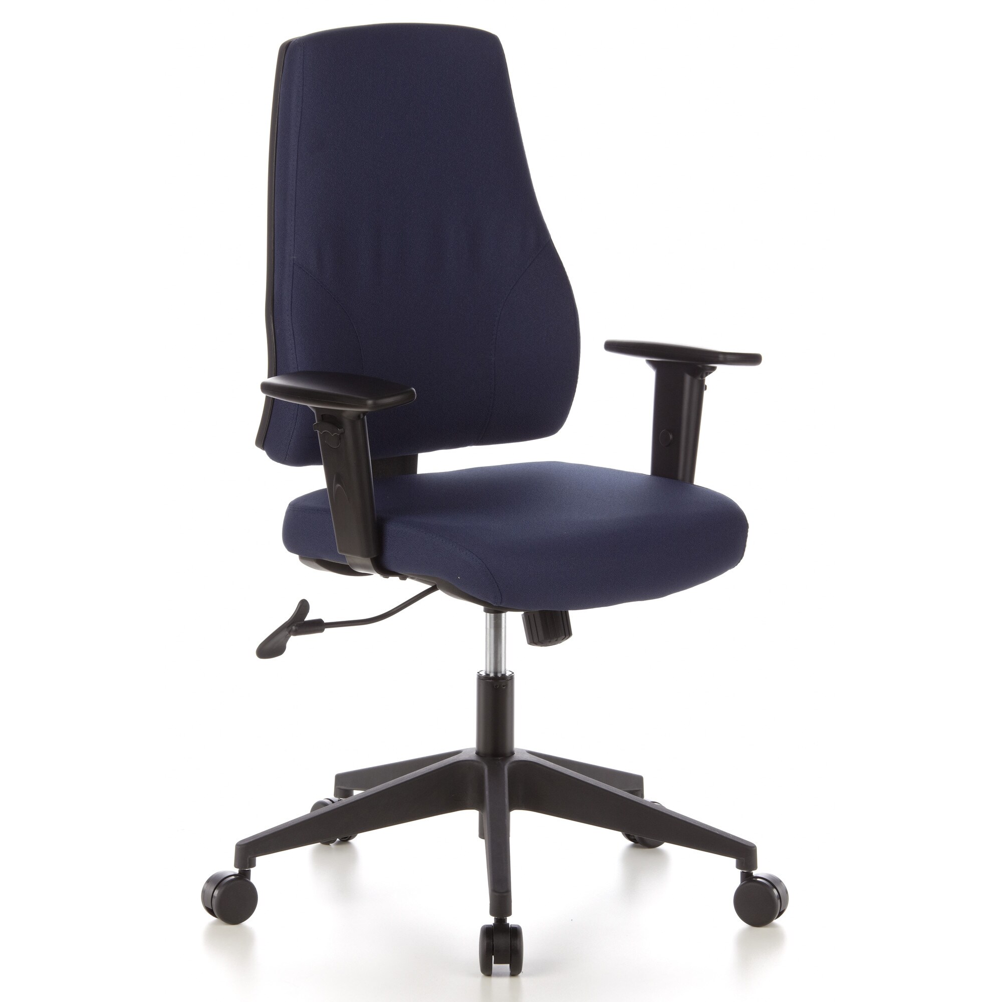Profi Bürostuhl PRO-TEC 100 Stoff mit Armlehnen (höhenverstellbar) hjh OFFICE