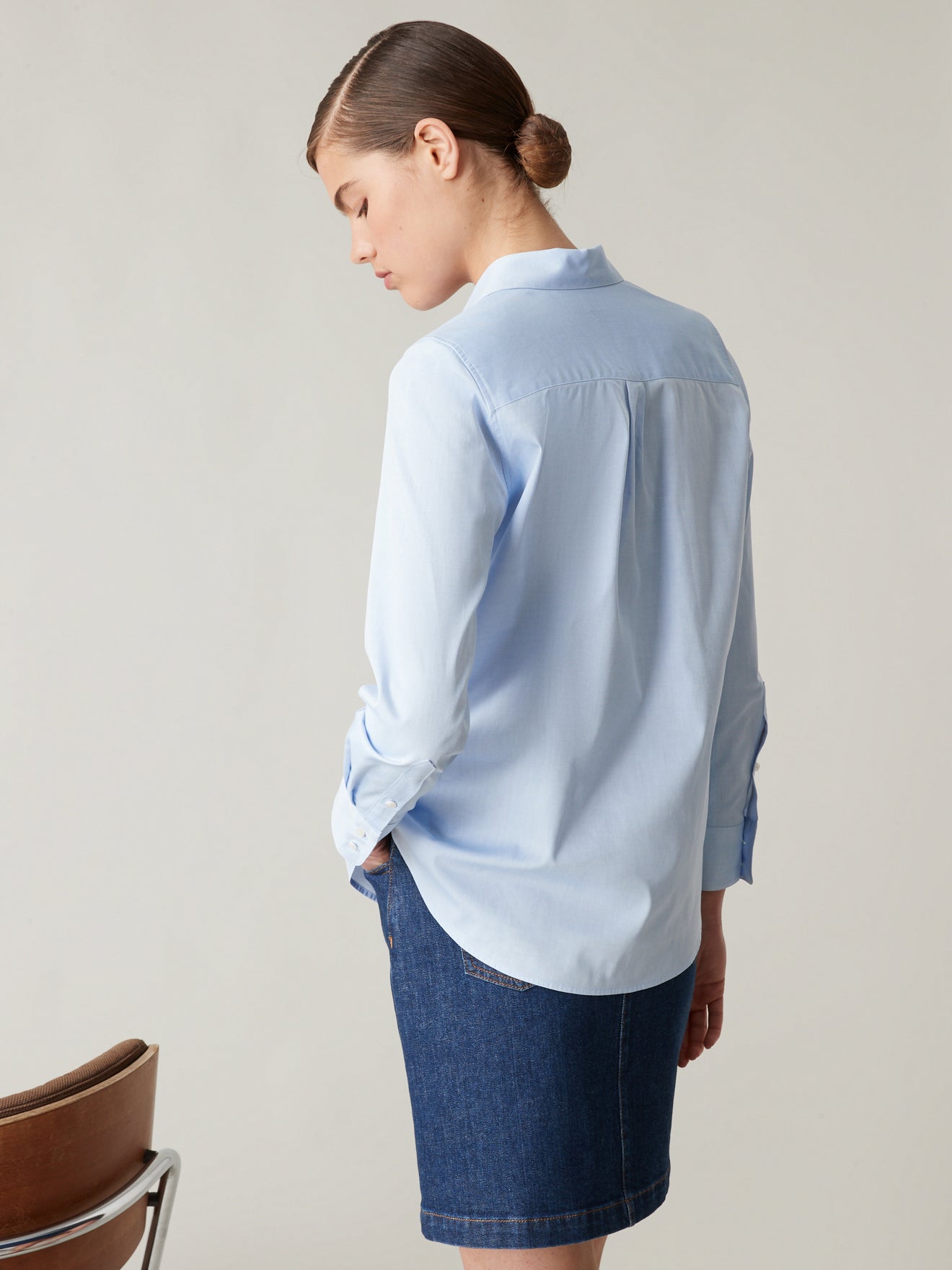 Chemise Oxford femme - coton bio