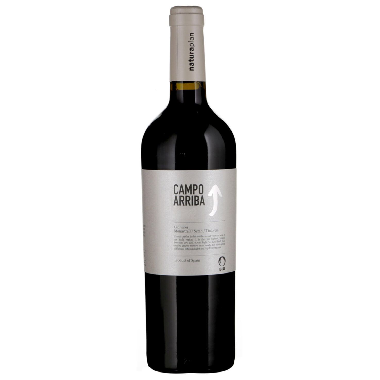 Naturaplan Bio Yecla DO Campo Arriba -75cl
