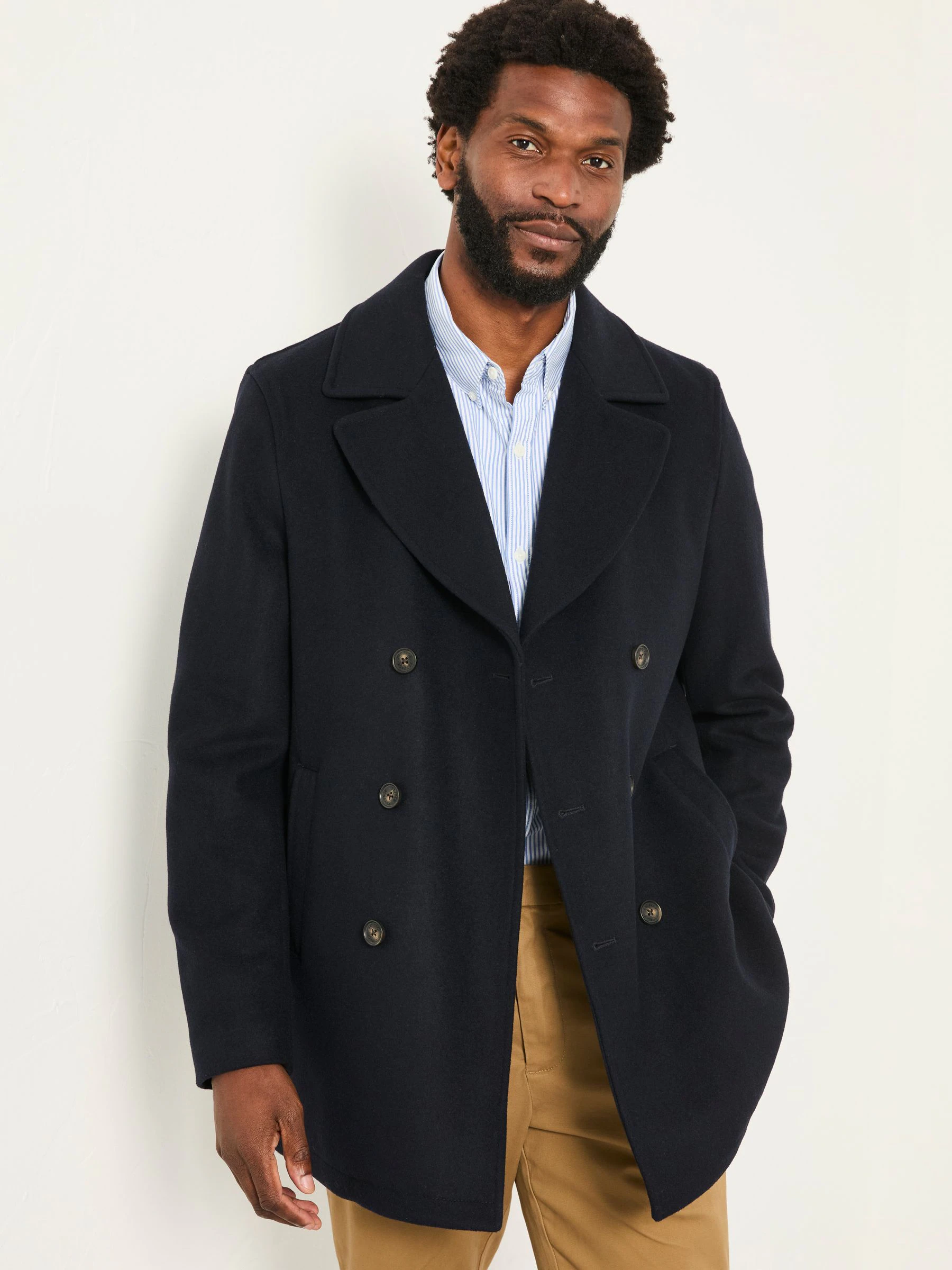 FatFace Wool Mix Peacoat
