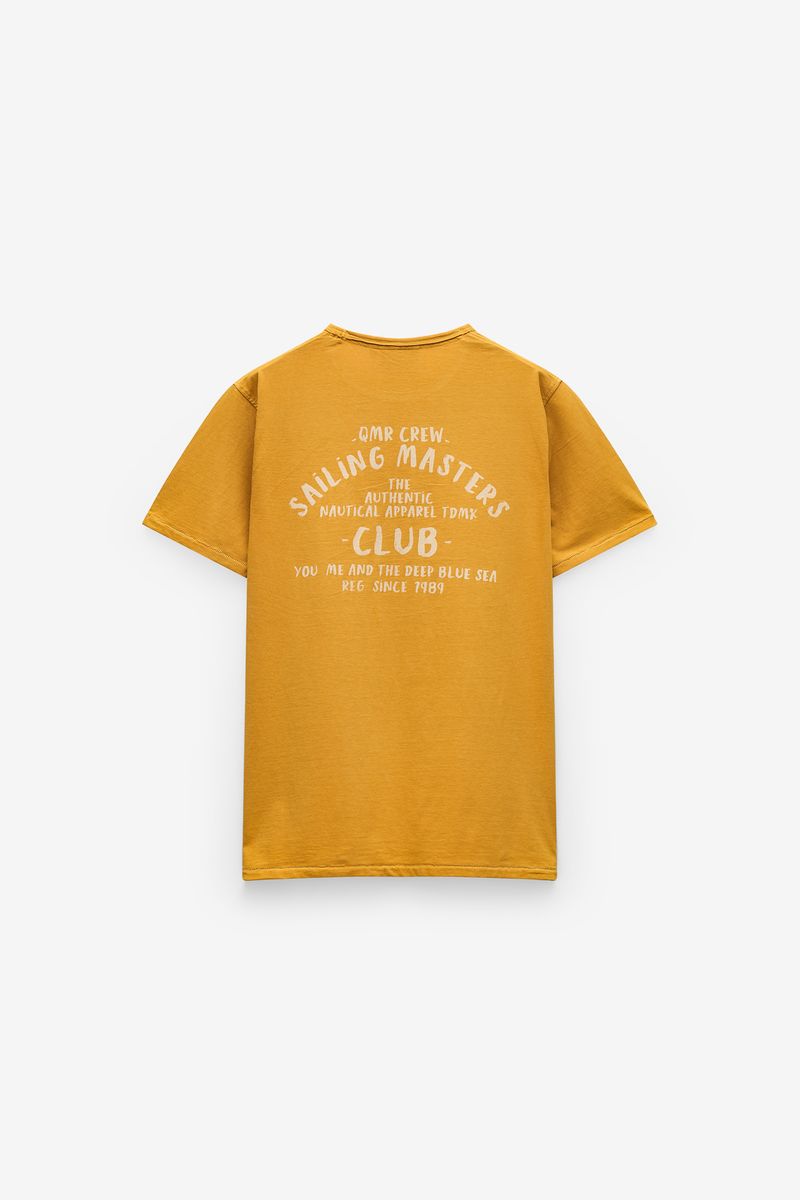 T-SHIRT COM PRINT SAILING MASTERS