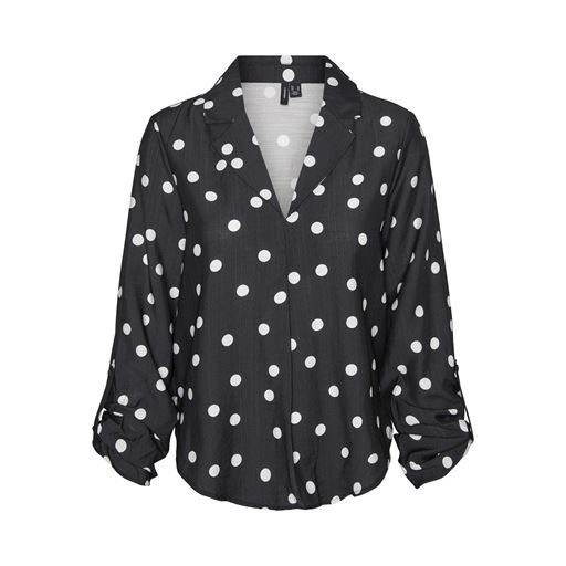 Vero Moda Becca Bluse, Sort, L