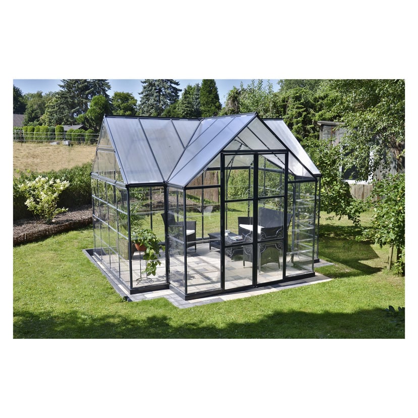 Drivhus 11,16 m² 305x366x269 cm