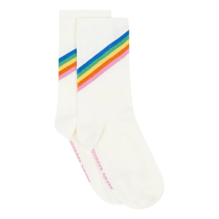 Hundred Pieces Chaussettes Arco Iris | Blanc