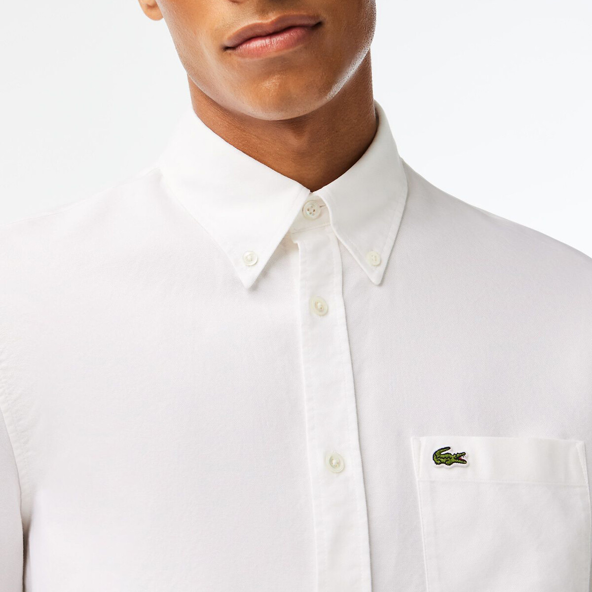 Camisa de manga comprida LACOSTE Oxford