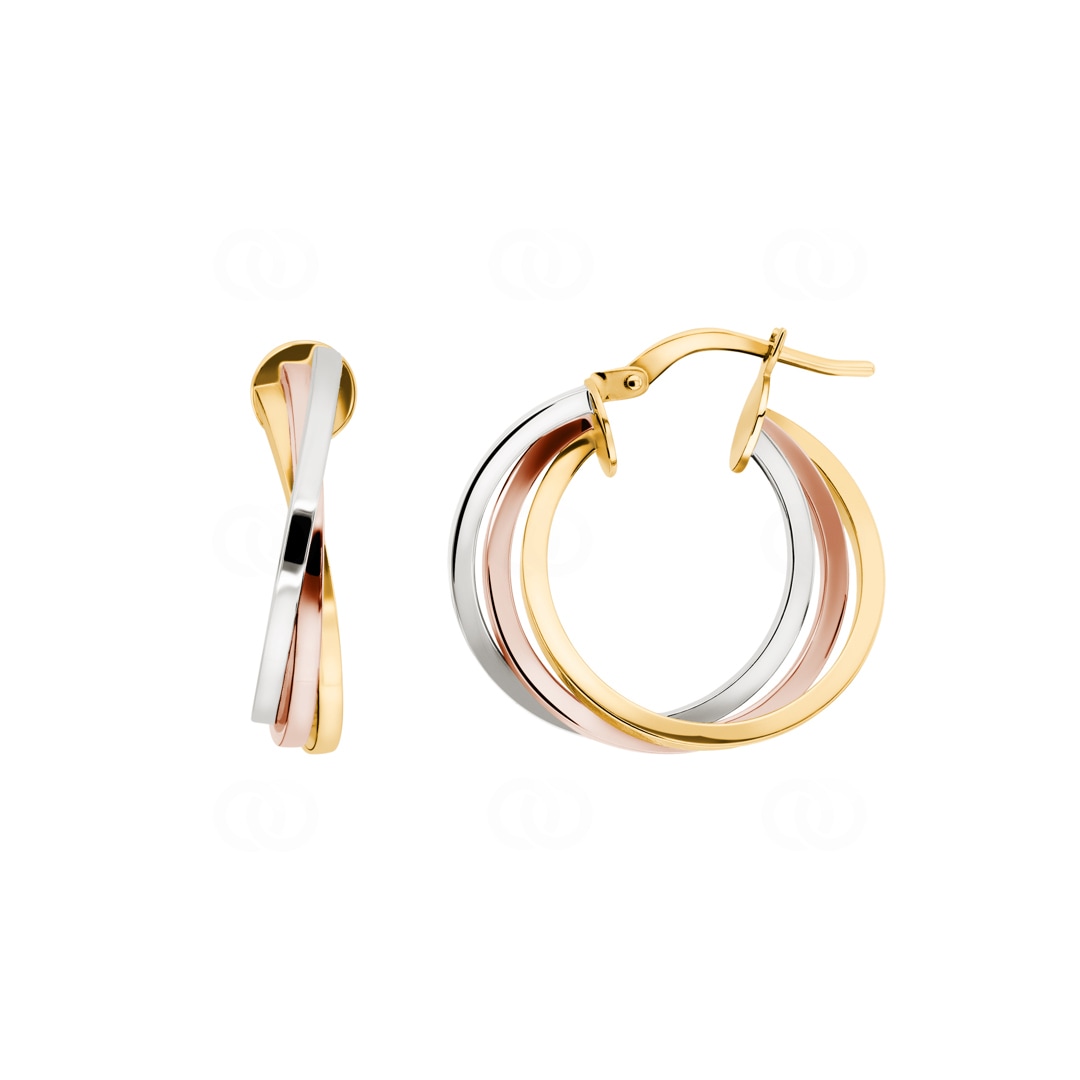 Kreolen 750/18 K Tricolor Ø 20mm