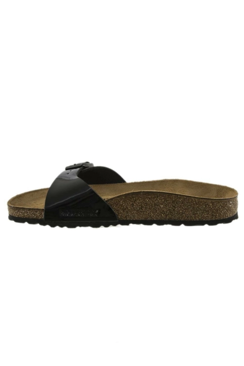Sandales - nu-pieds birkenstock bk040303 madrid birko-flor® vernis noir