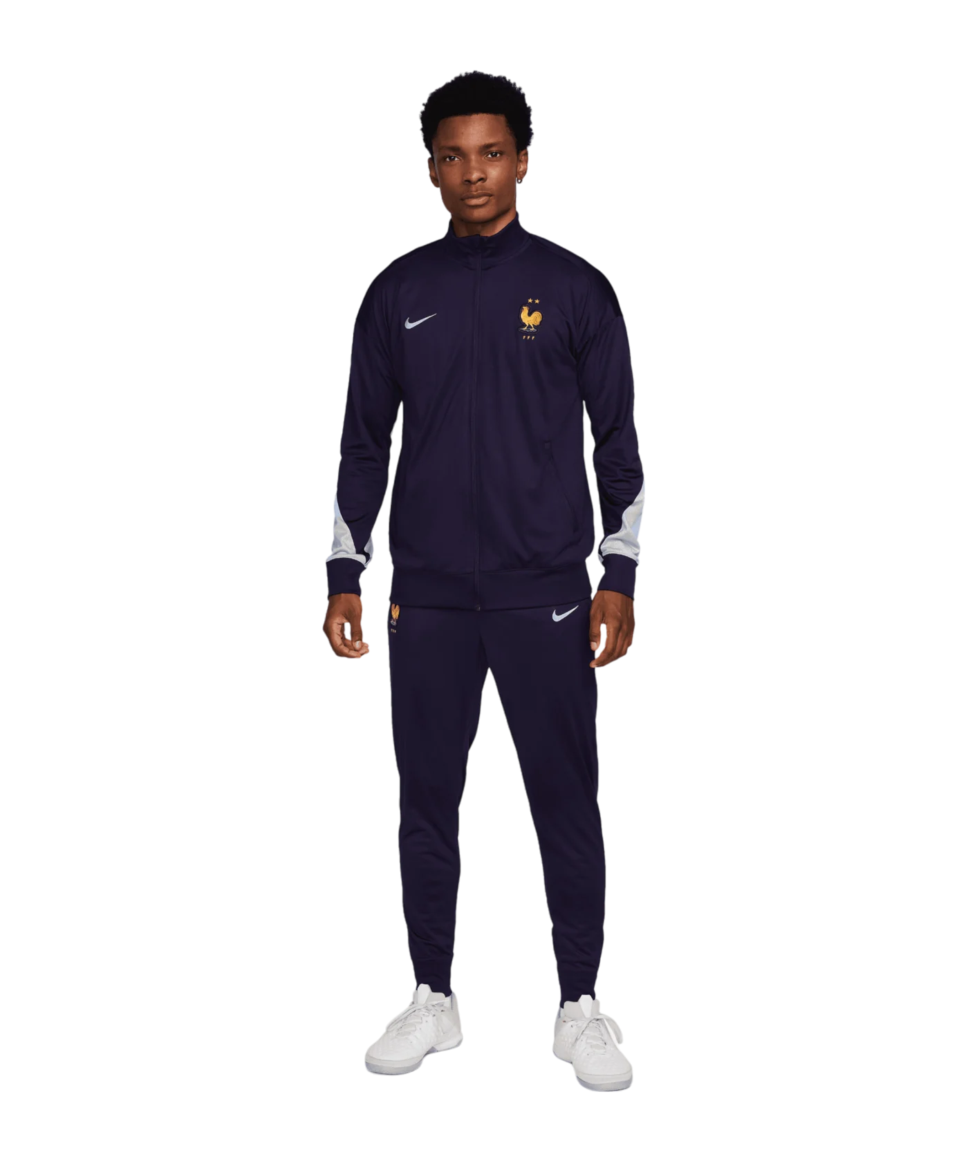Nike Frankreich Trainingsanzug EM 2024 Blau