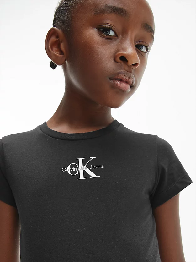Camiseta slim fit com logo